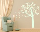 Tree and Owl Wall Decal  Tree Art Stickers